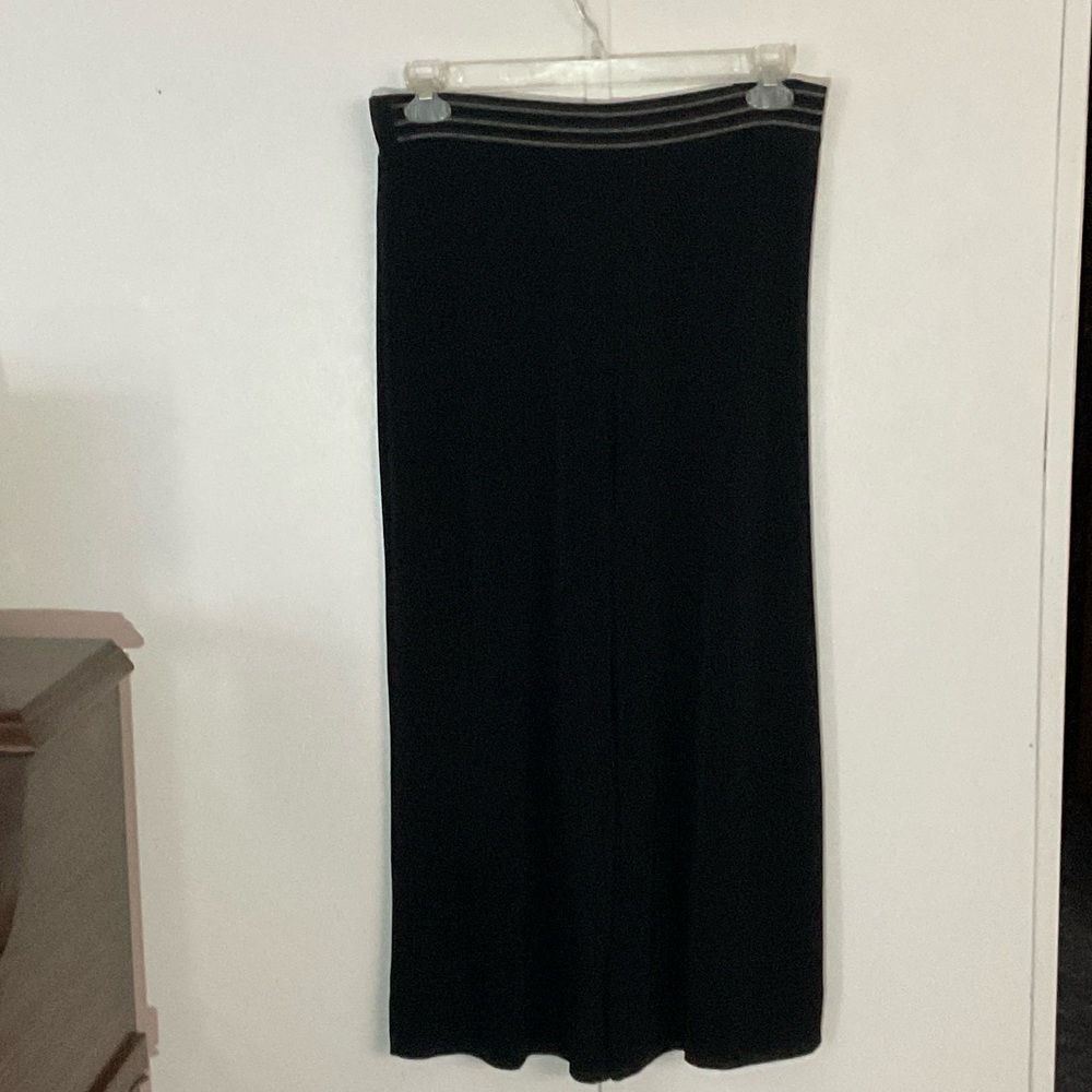 Anne Klein Black Wide Leg Pants